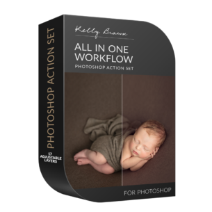 newborn photoshop actions by kelly brown