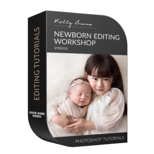 learn newborn editing with photoshop by kelly brown