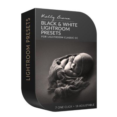black and white lightroom presets by kelly brown