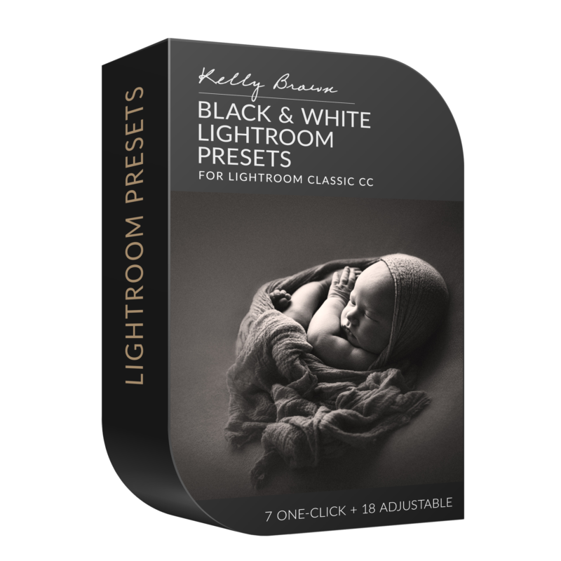 black and white lightroom presets by kelly brown