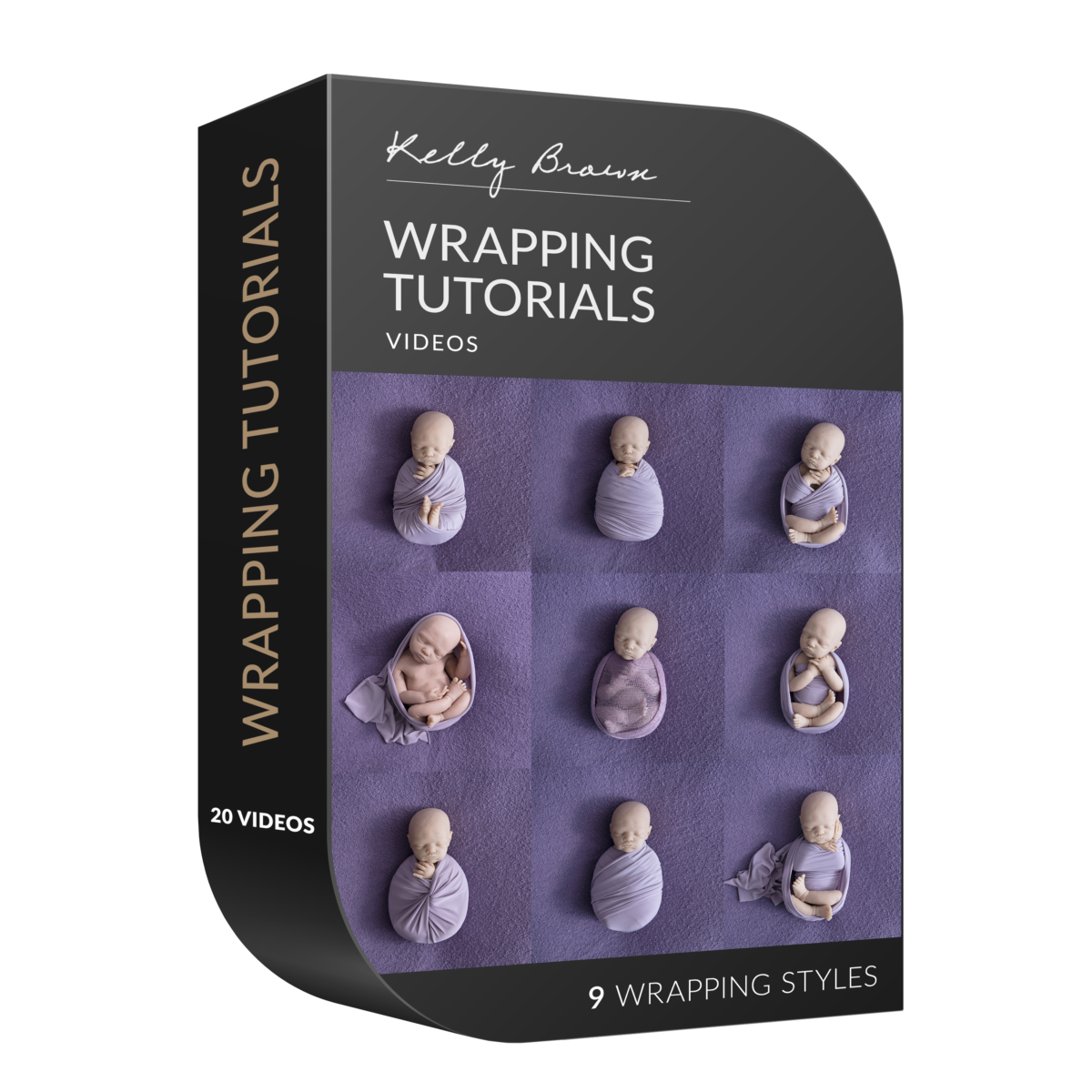 Wrapping Tutorials Newborn Wrapping Tutorials for Photographers - Newborn Posing