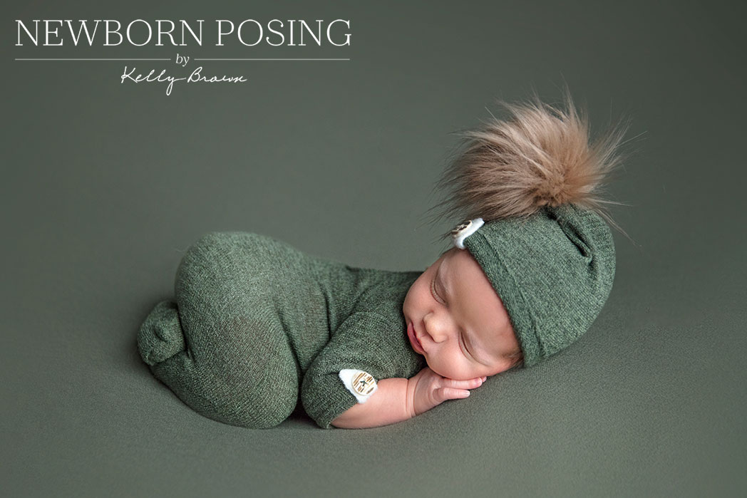 Newborn Posing Bum Up Pose