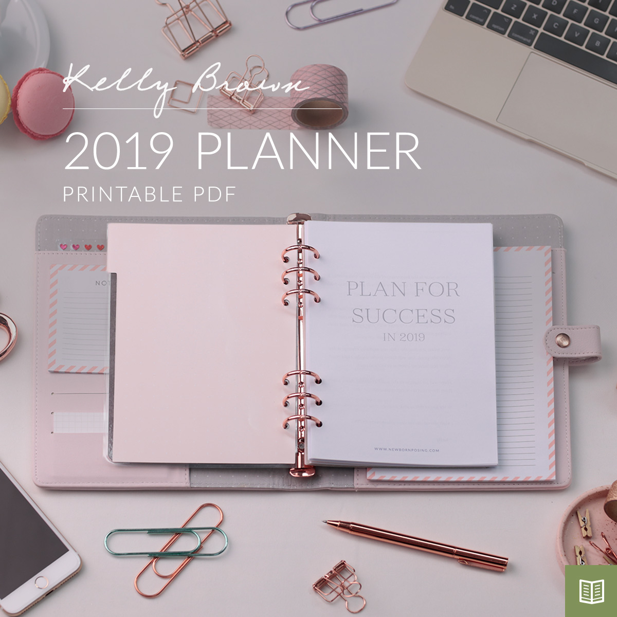 Newborn posing planner for photographers 2019 kelly brown