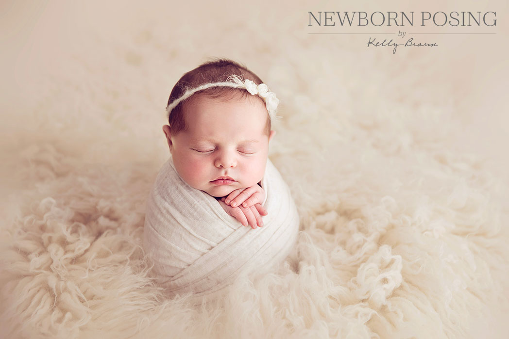 Potato Sack, Newborn Posing with Kelly Brown - Newborn Posing