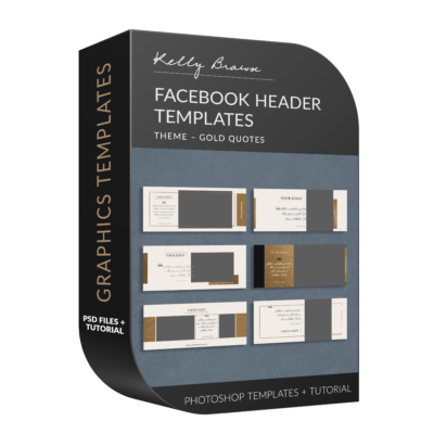 Facebook header templates with quotes