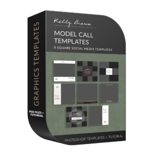 photography model call templates