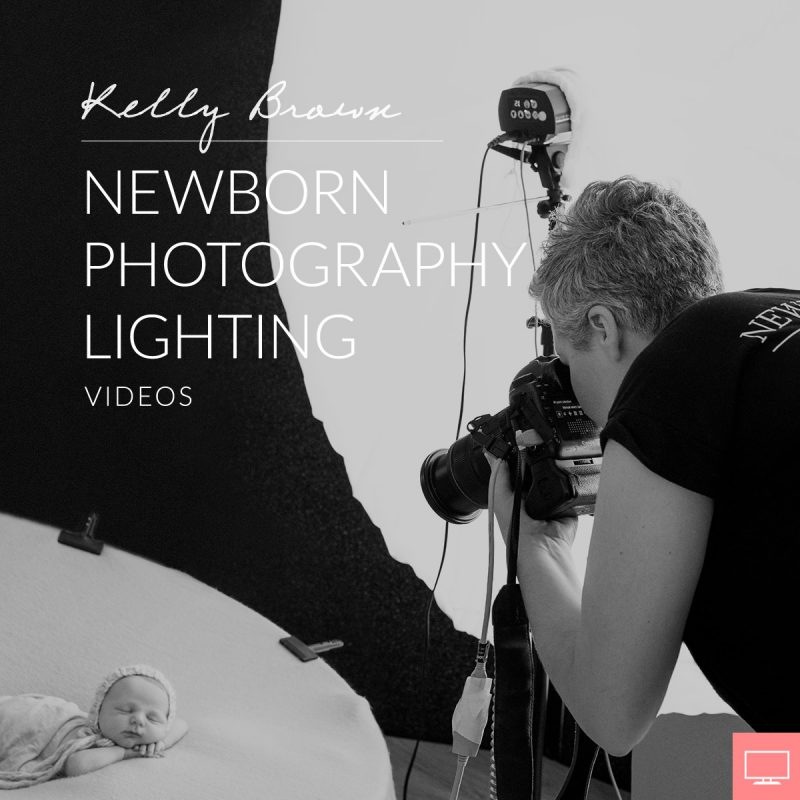 newborn photography lighting kelly brown
