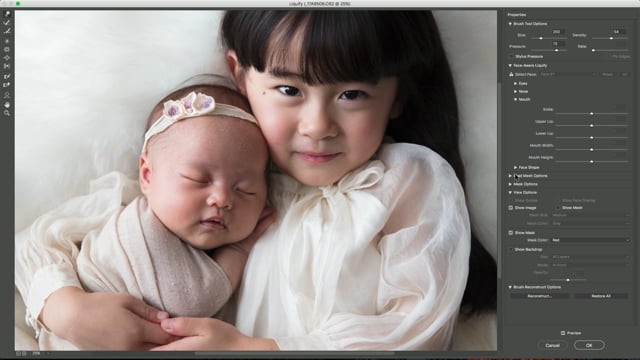 NEWBORN EDITING WORKSHOP – Working with High Contrast
