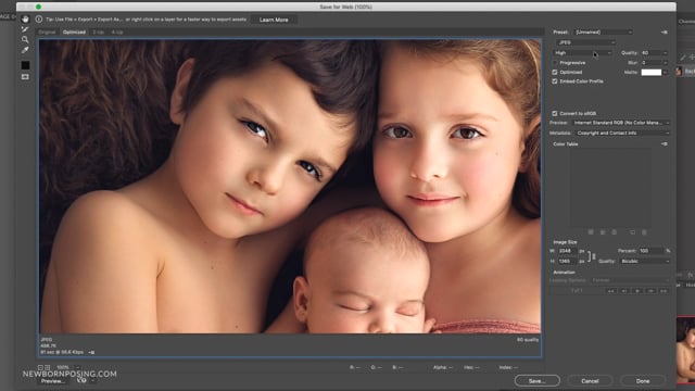 RESIZE ACTION 02 – Resize via Photoshop