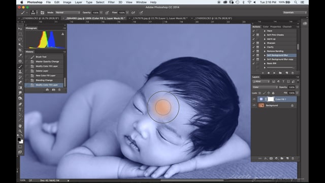 PHOTOSHOP FUNDAMENTALS – Selective Colour – Brown to Blue