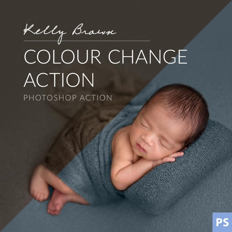 colour change action for photoshop