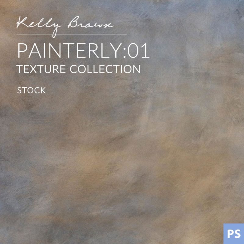 painterly texture collection for photoshop by kelly brown