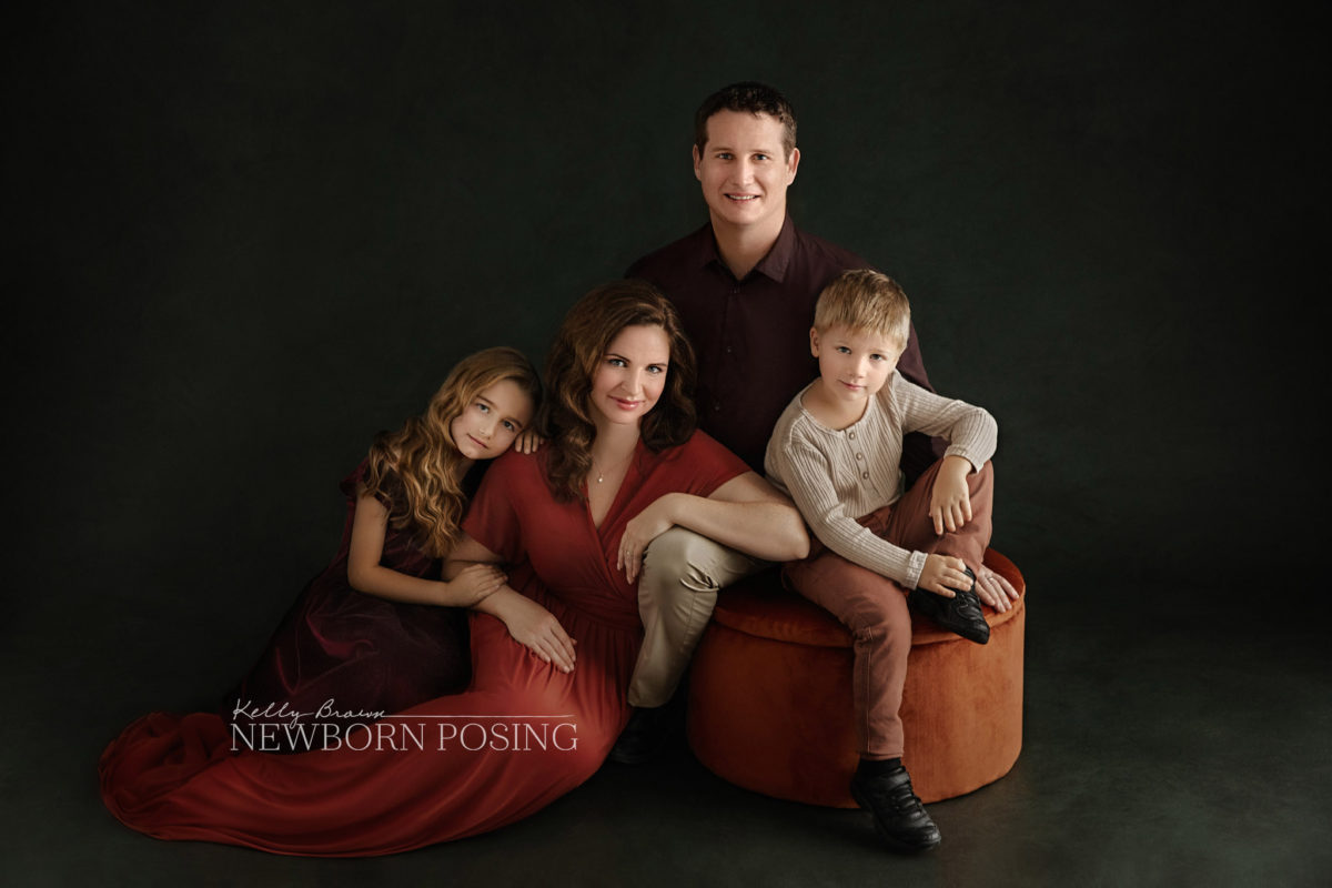 formal family portrait poses