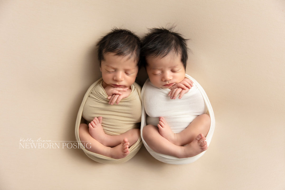 newborn photography of preemie twins