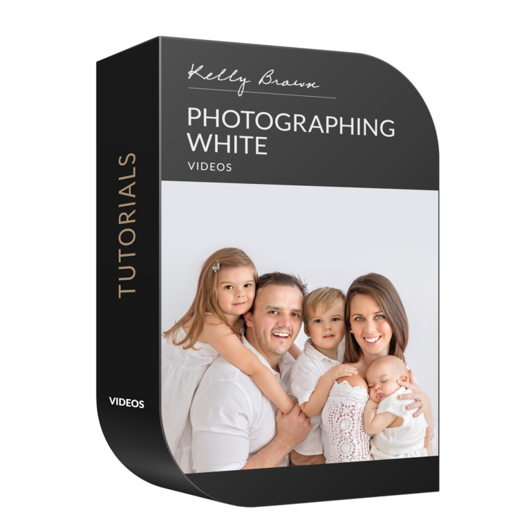 Photographing White Newborn Posing