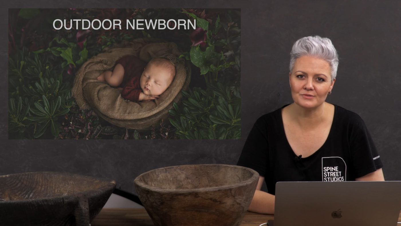 Outdoor Newborn Presentation
