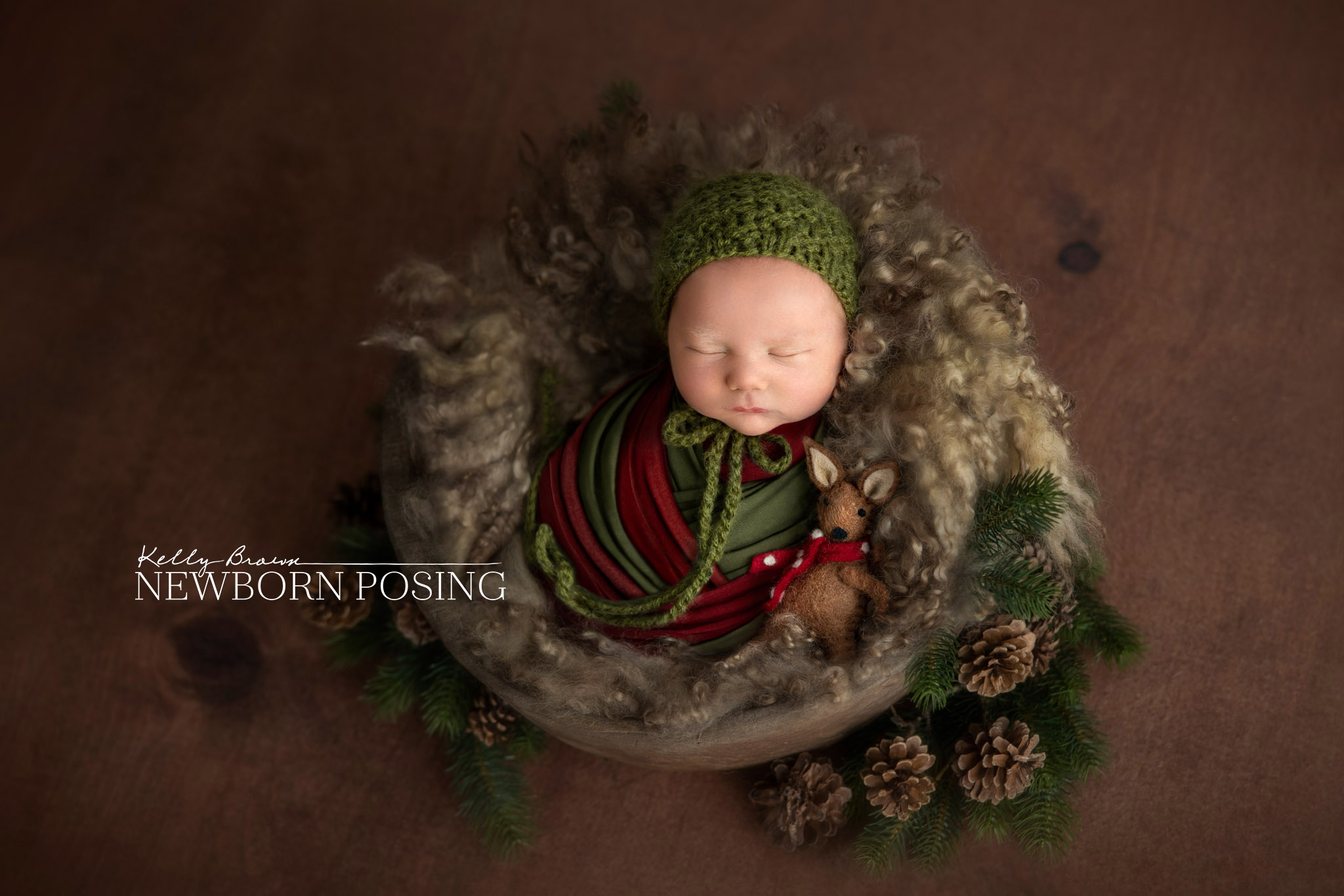 Newborn Wrapping Tips from Kelly Brown Newborn Posing