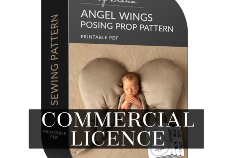 angel wings sewing pattern licence